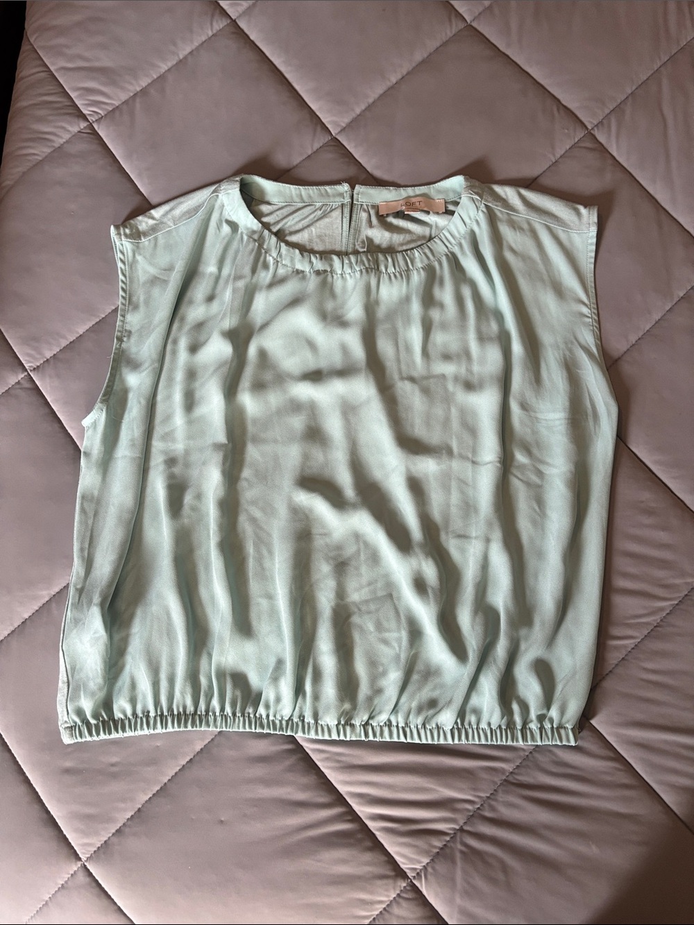 Bubble hem tank